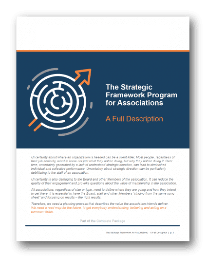 Strategic Framework Program for Associations